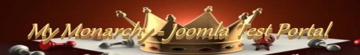 My Monarchy - Joomla Test Portal